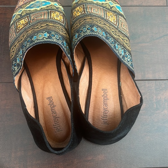 Jeffrey Campbell Nevara Metallic Thread Flats - Picture 5 of 10